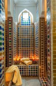 Vannituba majutusasutuses Riad Tamarrakecht