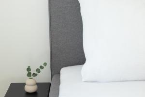Postel nebo postele na pokoji v ubytování Elmi 22