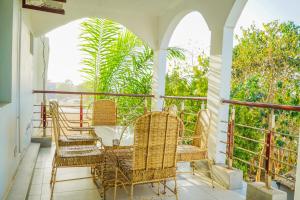 En balkong eller terrasse på MGM Apartments Gambia