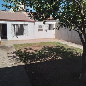 ein Haus mit einem Baum davor in der Unterkunft Casa de Julia in Cordoba