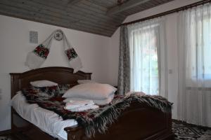 Ένα ή περισσότερα κρεβάτια σε δωμάτιο στο Casa Dilu