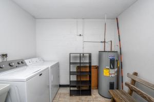 a kitchen with a stove and a refrigerator at Villages of Wisp 08 Winding Way in McHenry