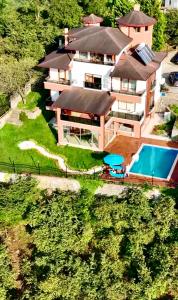 Letecký snímek ubytování Villa HAN