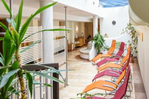 Posezení v ubytování B&B das Alpinhotel Maistatt