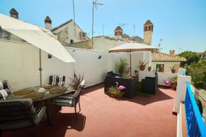 Balkón alebo terasa v ubytovaní Casa el "Tablao de las Almendras"