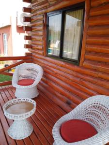 Seating area sa Cabaña los abuelos