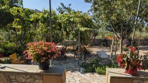 Κήπος έξω από το 4 seasons villas 1