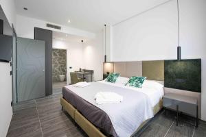 Postel nebo postele na pokoji v ubytování ML luxury room
