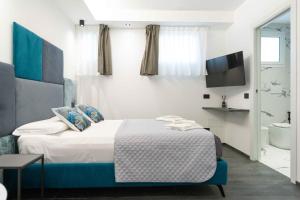 Postel nebo postele na pokoji v ubytování ML luxury room