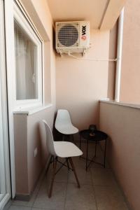 Istumisnurk majutusasutuses Apartman Resident