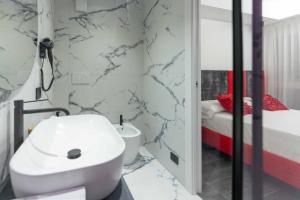 Koupelna v ubytování ML luxury room
