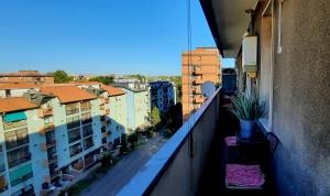 A balcony or terrace at Appartamento Milano