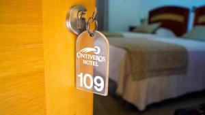 Postel nebo postele na pokoji v ubytování Hotel Ontiveros