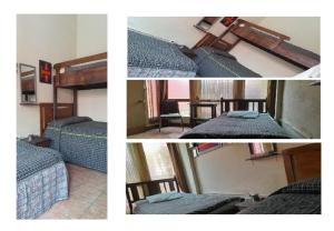 Cama o camas de una habitación en CASA ICHIK ANTIGUA GUATEMALA