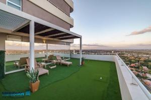 Rõdu või terrass majutusasutuses Gorgeous Apartment in Asunción