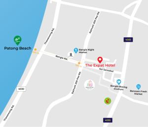 Certifikát, hodnocení, plakát nebo jiný dokument vystavený v ubytování The Expat Hotel