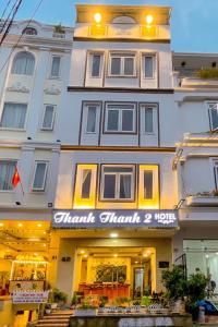 a large building with a chandan sharma hotel at Thanh Thanh 2 Hotel in Da Lat