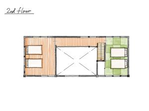 a floor plan of a building at GOYADO in Ozu +24 photos