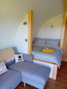 Posezení v ubytování Coombs glamping pods