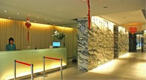 The lobby or reception area at Jinjiang Inn - Shanghai Nanxiang