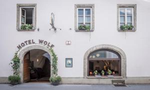 Exteriér nebo vchod ubytování Hotel Wolf