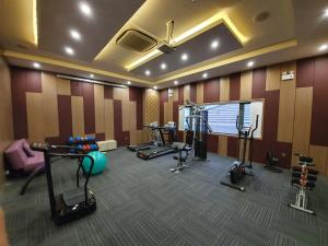 Phòng/tiện nghi tập thể dục tại Aria Grand Hotel & Spa