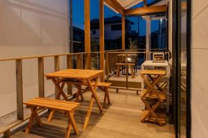 Balkón nebo terasa v ubytování Innocence Resort -in Chiba Resol-