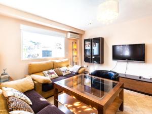 TV a/nebo společenská místnost v ubytování Casa samia