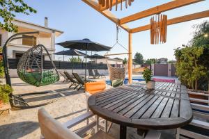 Αίθριο ή υπαίθριος χώρος στο Nektarios & Eftychia Suites