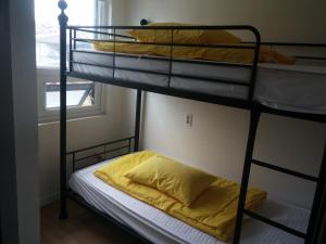 
A bunk bed or bunk beds in a room at 24 Guesthouse Dongdaemun Market
