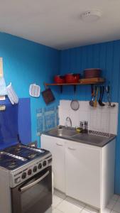 Köök või kööginurk majutusasutuses Cabaña Quintero 3 habitaciones
