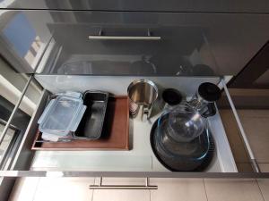 Kuchyňa alebo kuchynka v ubytovaní Agréable Appartement avec Balcon