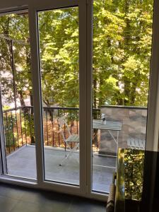 Balkón nebo terasa v ubytování Apartment LALA