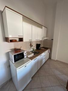 Kuchyň nebo kuchyňský kout v ubytování Apartments and Rooms Markovski