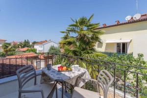 Balkón alebo terasa v ubytovaní Apartments in Porec - Istrien 36949 + 8 fotografií