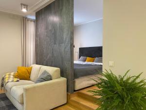Postel nebo postele na pokoji v ubytování Uus 30 Apartments