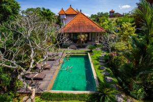 Bazén v ubytování Lili Cottage Ubud nebo v jeho okolí