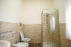 Koupelna v ubytování Casa del Mister