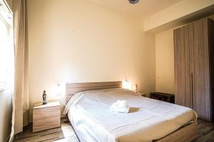 Postel nebo postele na pokoji v ubytování Casa del Mister