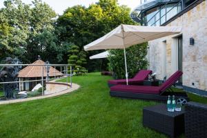 Zahrada ubytování Villa via Lapis - Panoramablick über Dresden - Garten - Pool - Sauna - Luxus