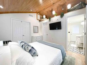 Voodi või voodid majutusasutuse Simply Salem Cottage toas