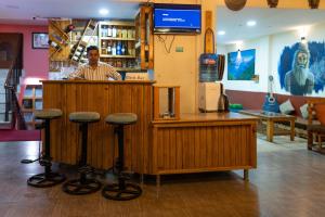 Setustofa eða bar á Holiday Hostel