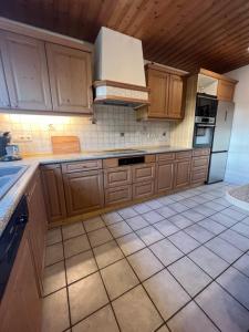 Kuchyň nebo kuchyňský kout v ubytování Charmantes Landhaus