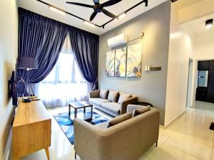 Khu vực ghế ngồi tại The Horizon Ipoh Stay by Grab A Stay