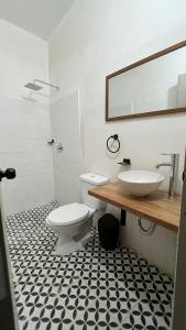 Koupelna v ubytování Hotel Casa de las Dos Palmas -Hotel Boutique