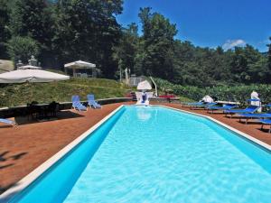 Piscina de la sau aproape de Exclusive villa in the countryside of Pistoia with private pool and bubble bath