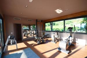 Fitness centrum a/nebo fitness zařízení v ubytování Firriato Hospitality Cavanera Etnea Resort & Wine Experience