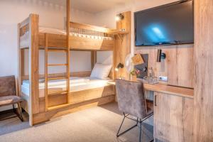 Postel nebo postele na pokoji v ubytování Hotel Schaider