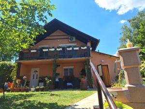 Taman di luar Guest House Jevtović