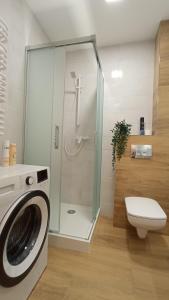 Ένα μπάνιο στο Apartament DOROTA